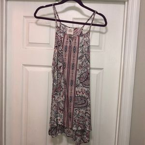 Spaghetti strap blouse - Like new